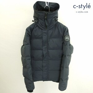 E055 [人気] CANADA GOOSE カナダグース MACMILLAN PARKA BLACK LABEL ダウンジャケット S/P ブラック 3804MB | N★