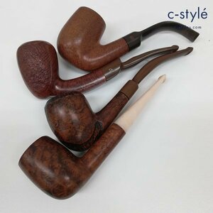 B506a [セット] DANISH QUAINT BIG-BENN FIRESIDE PIPE SHOP BBB パイプ 喫煙具 煙草 タバコ 計4点 | その他 K