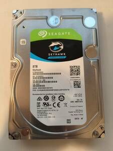 Seagate Skyhawk セキュリティシステム向け SATA3 ハードディスク 8TB ( ST8000VX0022 )