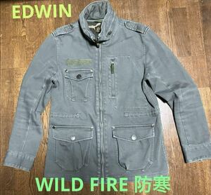 EDWIN エドウィン ミリタリージャケット WILD FIRE 防寒ブルゾン ジャケット