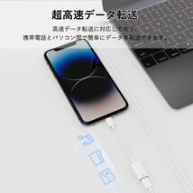 【新版】 Lightning to USB C 変換アダプタ Hi-Fi イヤホン端子 オーディオ 急速充電 高速転送 通話可変換コネクタライトニング to Type C_画像3