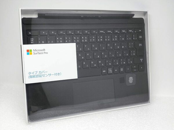 【美品】Surface Pro Type Cover タイプカバー (指紋認証センサー付き）GK3-00019