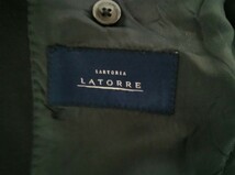 SARTORIA LATORRE ラトーレ 2Bスーツ サイズ44 ネイビー_画像5