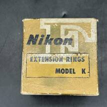 ニコン Nikon エクステンションリング MODEL K NIKON F用 中間リングキット EXTENSION RINGS L14_画像2