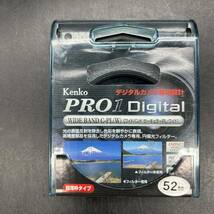 Kenko ケンコー 52mm PRO1D Digital 超薄枠タイプ　WIDE BAND C-PL(W) レンズフィルター レンズ保護用 58-4_画像1