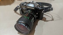 ペンタックス PENTAX Super A ブラック　一眼レフカメラ 35-70mm レンズセット フィルムカメラ　フラッシュおまけ_画像1