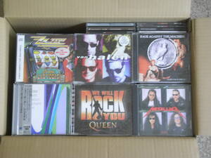 洋楽 CDシングル 大量まとめて110枚セット ／ QUEEN、METALLICA、NEW ORDER、VAN HALEN、ZZ TOP、COLDPLAY 他