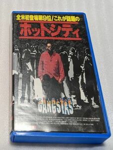 ホットシティ　日本語吹替版VHS　フレッド・ウィリアムソン　屋良有作/宝亀克寿/糸博/藤本譲　レア　廃盤バイオレンスアクション　未DVD化