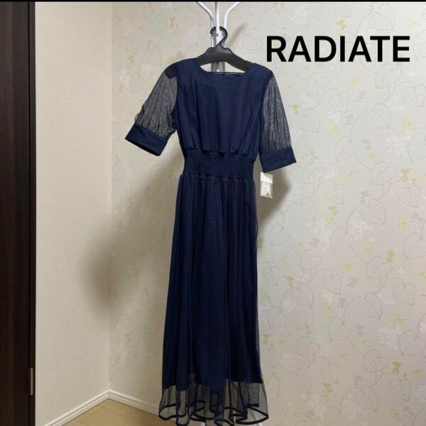 ヤマダヤ 【RADIATE】レースアップチュールドレス ロング ワンピース