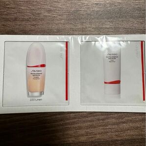 SHISEIDO エッセンススキングロウプライマー・ファンデーション220 試供品