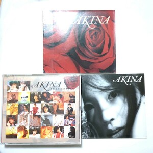 中森明菜 CD 4枚組ベストアルバム 『AKINA』 BOXケース・ブックレット付 「ミック・ジャガーに微笑みを（オリジナルバージョン）」収録