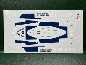 TAMEO 1/43 TYRRELL P34-2 BRITISH GP 1977 DECAL