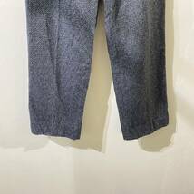 vintage euro wool 2tuck slacks pants ヨーロッパ古着 ビンテージ ウールスラックスパンツ 2タックスラックス 80s 90s テーパード_画像4