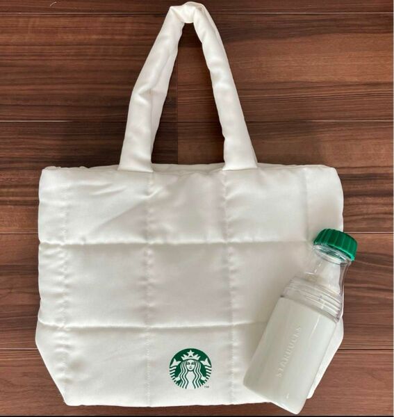 STARBUCKS トートバッグ 500mlボトル セット