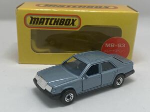 1/64 MATCHBOX マッチボックス MB-63 MercedesBenzメルセデスベンツ300E 美品