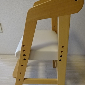 キッズチェア 木製椅子 3段階調節可能 アイリスプラザの画像4
