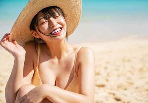 超セクシー かわいい 美人 水着下着 巨乳美脚美尻 イラストアート B2ポスター