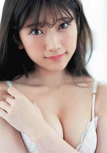 超セクシー かわいい 美人 水着下着 巨乳美脚美尻 イラストアート B2ポスター