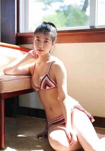 超セクシー かわいい 美人 水着下着 巨乳美脚美尻 イラストアート B2ポスター