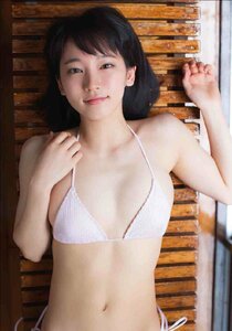 超セクシー かわいい 美人 水着下着 巨乳美脚美尻 イラストアート B2ポスター