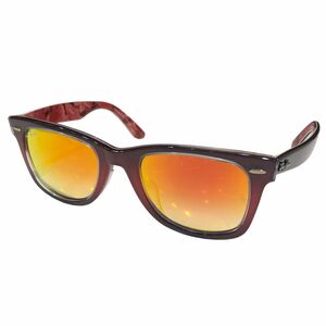 [ б/у ]Ray Ban RayBan солнцезащитные очки RB2140-F 1200/4W 52*22 150 Wayfarer розовый 23028782MK