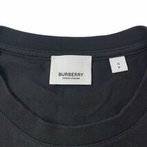 【中古】 BURBERRY バーバリー サークル ロゴ プリント Tシャツ 8034558 ブラック Sサイズ 半袖 トップス 23032643DS_画像7