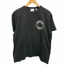 【中古】 BURBERRY バーバリー サークル ロゴ プリント Tシャツ 8034558 ブラック Sサイズ 半袖 トップス 23032643DS_画像2