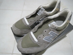 ◆ニューバランス New Balance M996 US9 27cm Made in USA グレー 未使用品