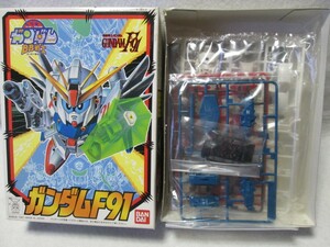 バンダイ　SDガンダム BB戦士　ガンダム F91　当時物　ガンプラ　プラモデル