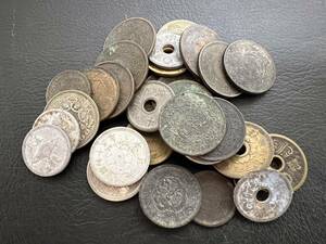 昭和貨幣 硬貨 アンティーク 古銭 1銭 5銭 10銭 1円 100円
