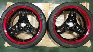 スーパーアドバンレーシング SA3R 17インチ 7J ＋35 PCD114.3 5H 2本セット