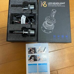 LED ヘッドライト バルブ H1 冷却ファン搭載