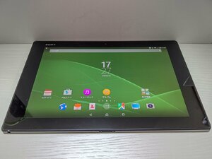 　★【38027WM】 ジャンク au SOT21 SONY Xperia Z2 Tablet ブラック 32GB Wi-Fi+Cellular 1円 ! 1スタ !