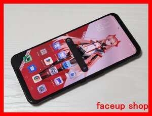 　★【38257WM】 完動品 Nubia Technology Red Magic 5G NX659J RAM 12GB エクリプスブラック 128GB 海外版SIMフリー 1円 ! 1スタ !