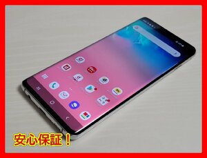 　★【38917WM】 ジャンク docomo SC-03L SAMSUNG Galaxy S10 プリズムホワイト SIMロック解除済 1円 ! 1スタ !