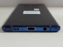 　★【38372WM】 完動品 au SCV40 SAMSUNG Galaxy Note9 オーシャンブルー SIMロック解除済 1円！1スタ !_画像3