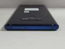 　★【38372WM】 完動品 au SCV40 SAMSUNG Galaxy Note9 オーシャンブルー SIMロック解除済 1円！1スタ !_画像5