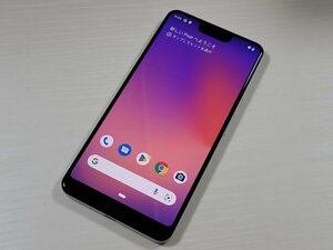 　★【38525WM】 完動品 docomo Google Pixel 3 XL クリアリーホワイト 128GB SIMロック解除済 1円 ! 1スタ !