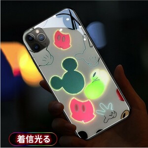 iPhone14/13 case circulation 14/13 case only glass arrival oscillation mail etc. luminescence smartphone case ... neon. 7 . expression . clothes 