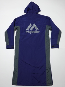 ■0212■Majestic マジェスティック ベンチコート XL 大きいサイズ 野球●