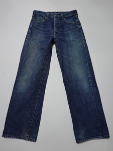 ■0224■リーバイス LEVIS デニム 503B XX 革パッチ 赤耳 ボタンフライ BIG E 日本製●