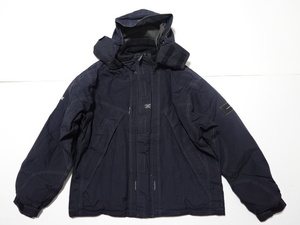 ■0215■ゴアテックス GORE-TEX シマノ SHIMANO NEXUS 中綿 ジャケット LL 黒 大きいサイズ●