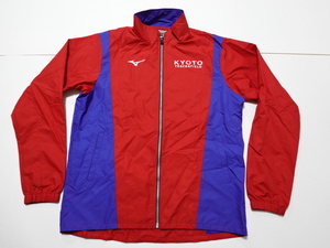 #0223#KYOTO TRACK&FIELD Mizuno MIZUNO нейлон жакет XL *