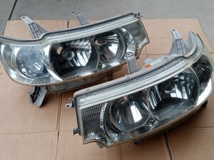 ☆DAIHATSU ダイハツ タントカスタム/RS L350S/L360S 純正HIDヘッドライト 左右セット ジャンク扱いです！☆