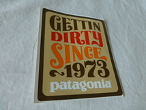 patagonia GETTIN DIRTY ステッカー GETTIN DIRTY patagonia GETTIN DIRTY SINCE ～ 1973 patagonia パタゴニア PATAGONIA patagonia _画像8