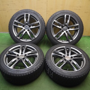 値下げしました！　バリ溝9.5分　ベンツ等 EUROTECH 225/45R17 スタッドレス ダンロップ ウインターマックス WM02 PCD112/5H