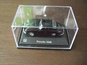 ミニカー　ポルシェ　Porsche 356B　6ｃｍ　ブラック