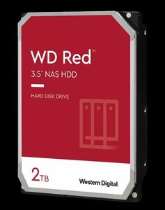【Western Digital NASハードディスク WD Red】ハードディスク / 2TB / フォーマット済み / 35838H
