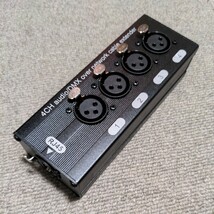 XLR 4CH イーサコン用パラボックス③(Cat5Lanで300m4chテスト済み)_画像2