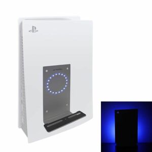 1点限り♪ PlayStation5 壁掛 ホルダー ライト スタンド PS5 5用アルミ製壁掛ホルダー LEDムードライト